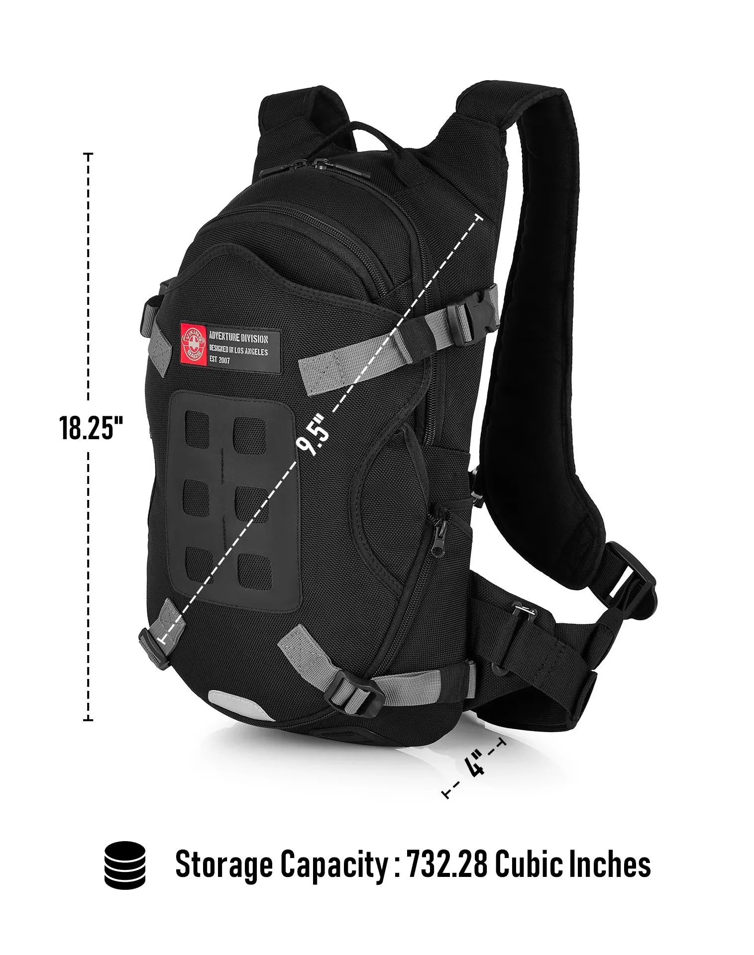 12L - Explorer Yamaha Adventure Touring Backpack