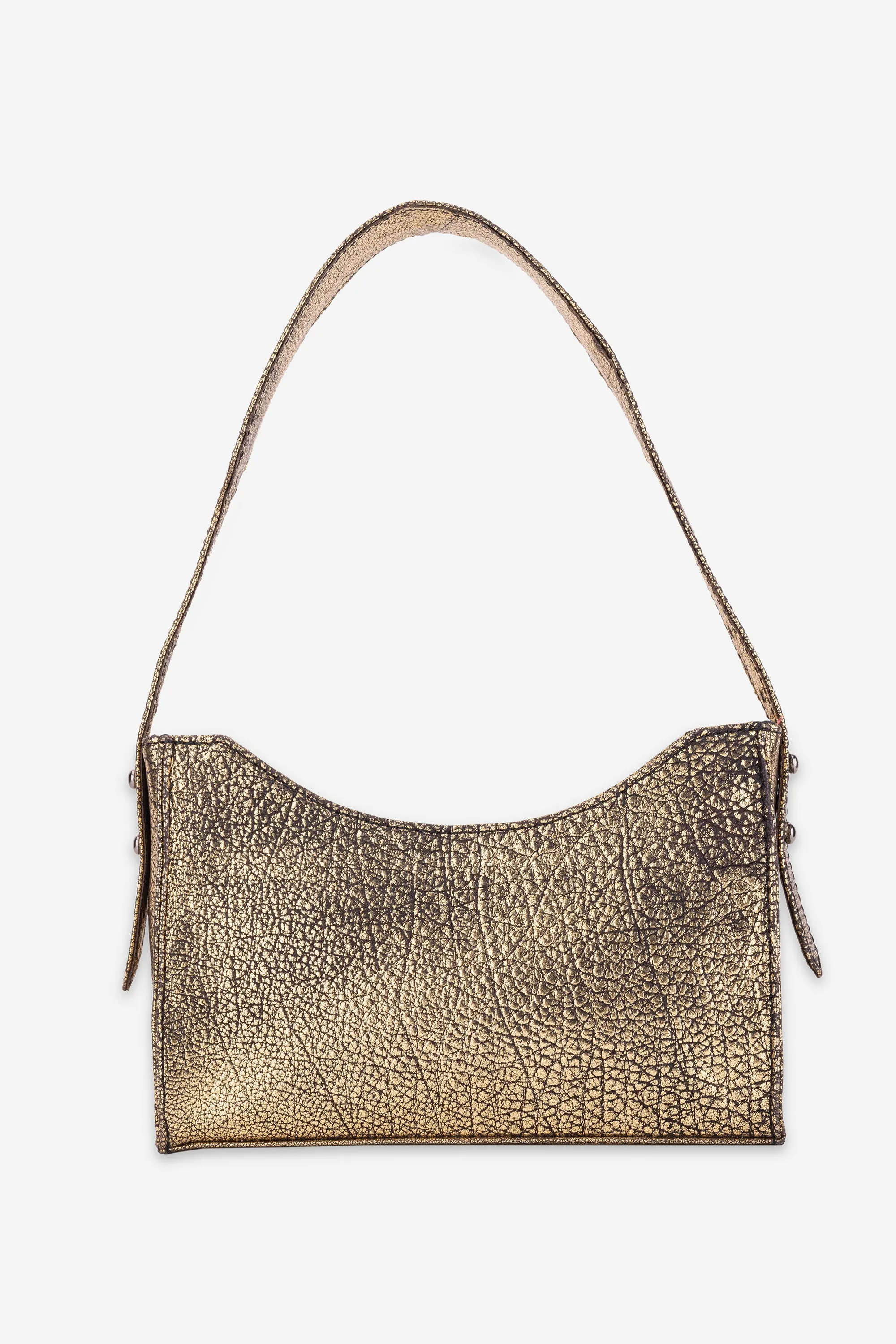 Abelardo Blair Golden Black Shoulder Bag