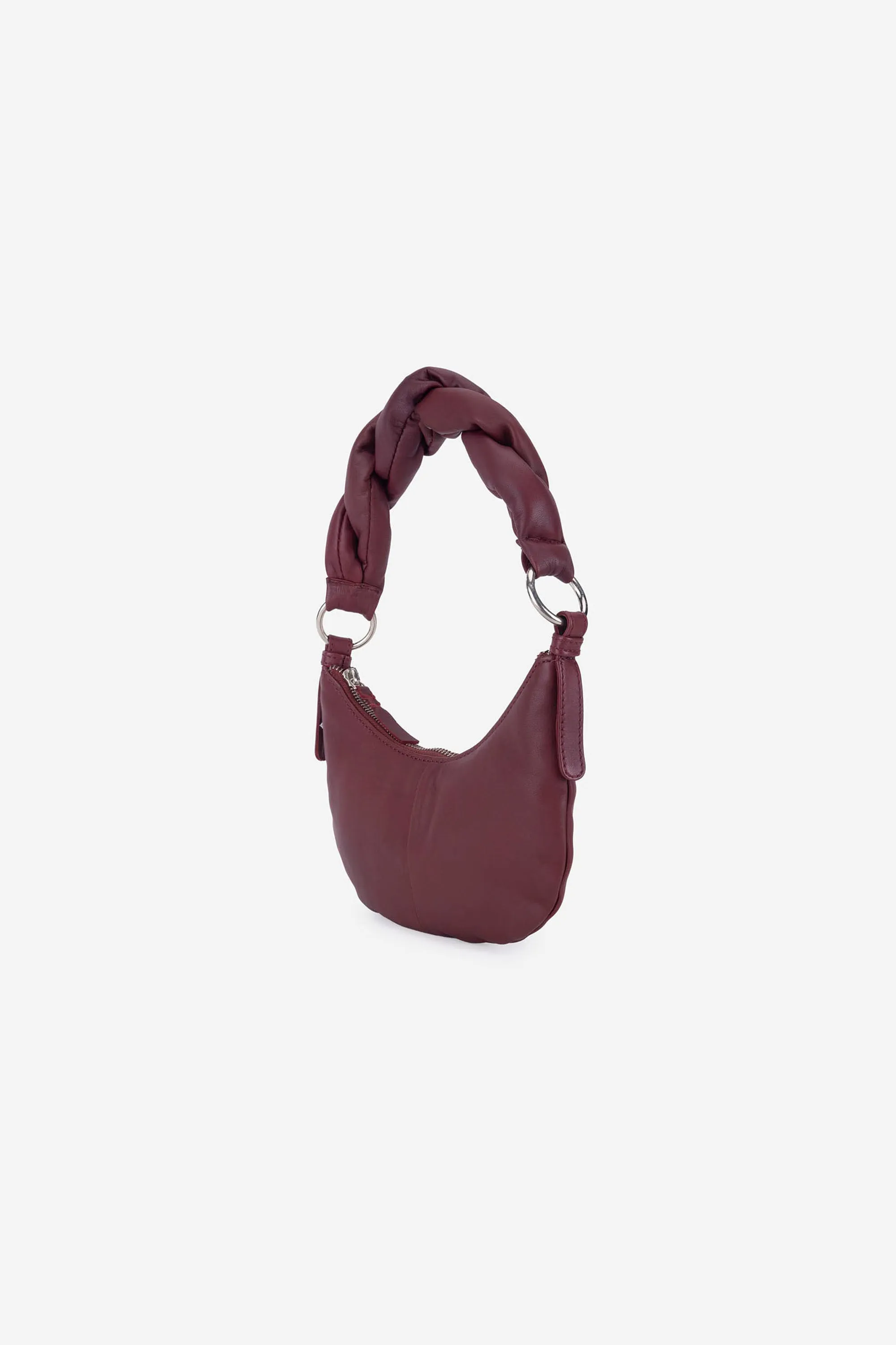 Abelardo Iris Maroon Shoulder Bag