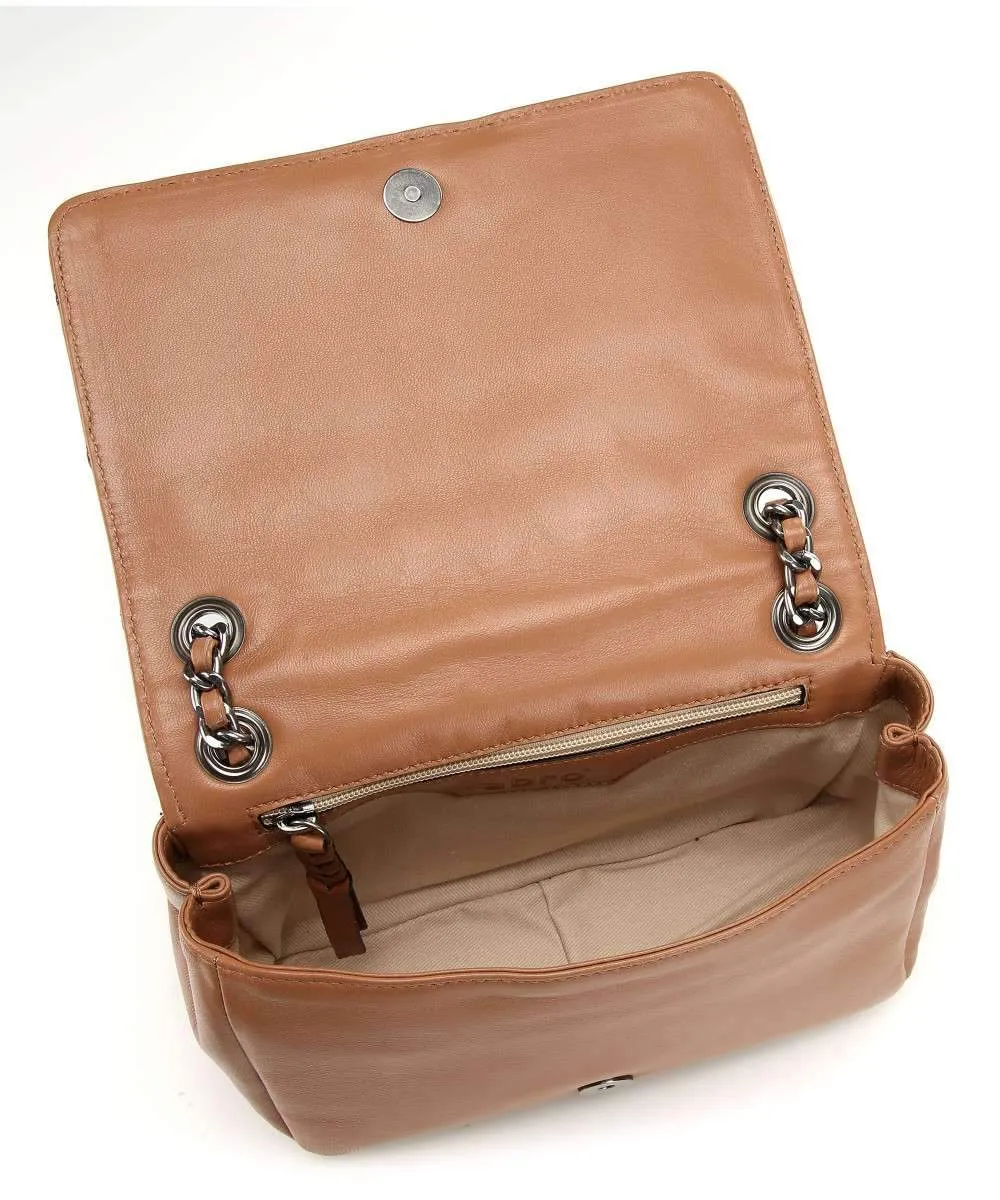 Abro S Camel/Tan Romby Quilted Bag 28935-57