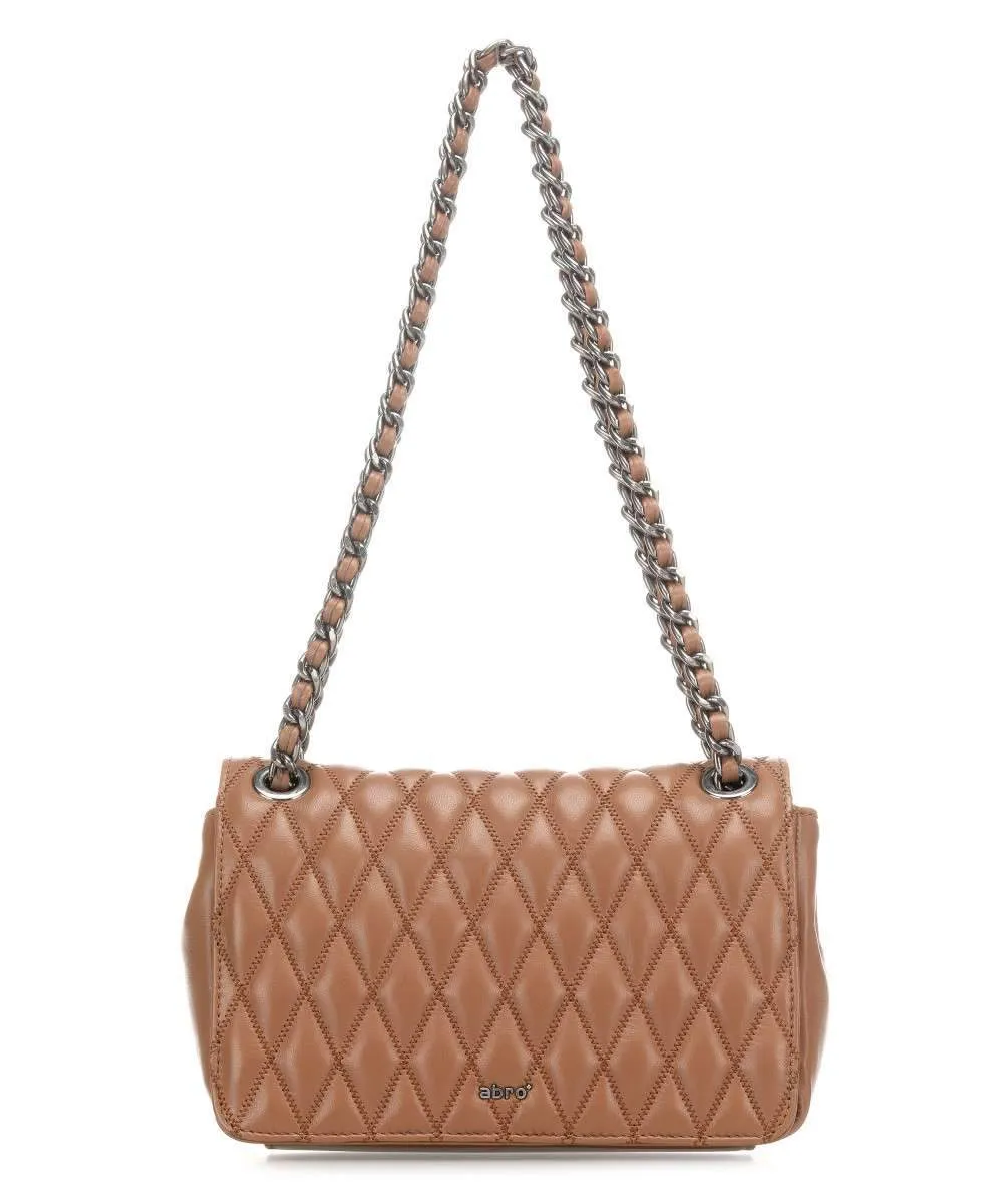 Abro S Camel/Tan Romby Quilted Bag 28935-57