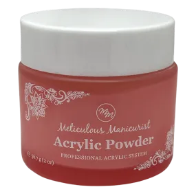 Acrylic Powder (Crystal Pink) 2oz Jar Or  16oz Refill Bag