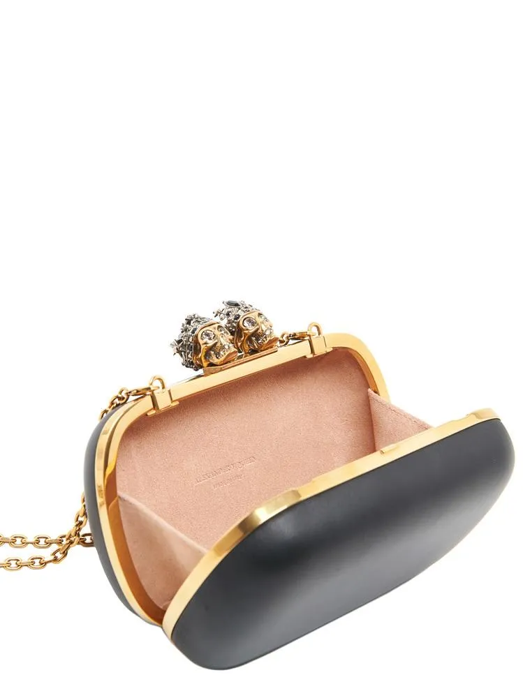 Alexander McQueen Skeleton King And Queen Clutch Bag