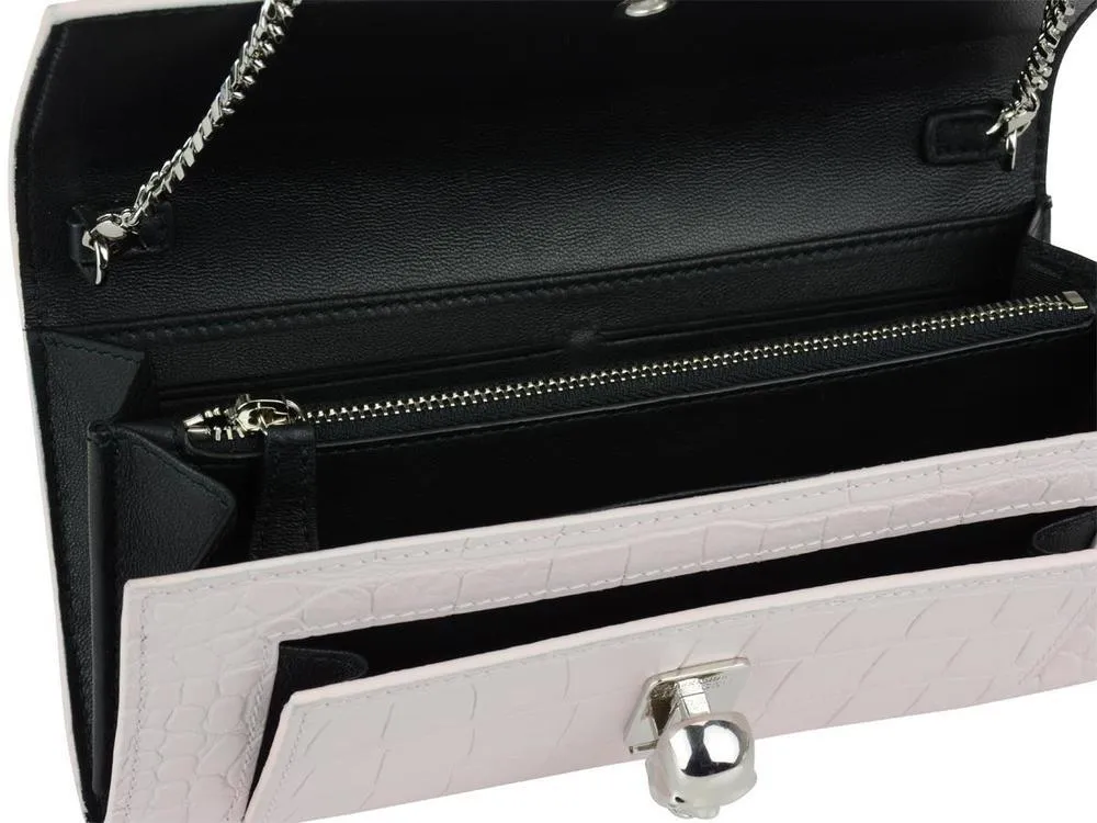 Alexander McQueen Skull Logo Clutch Bag