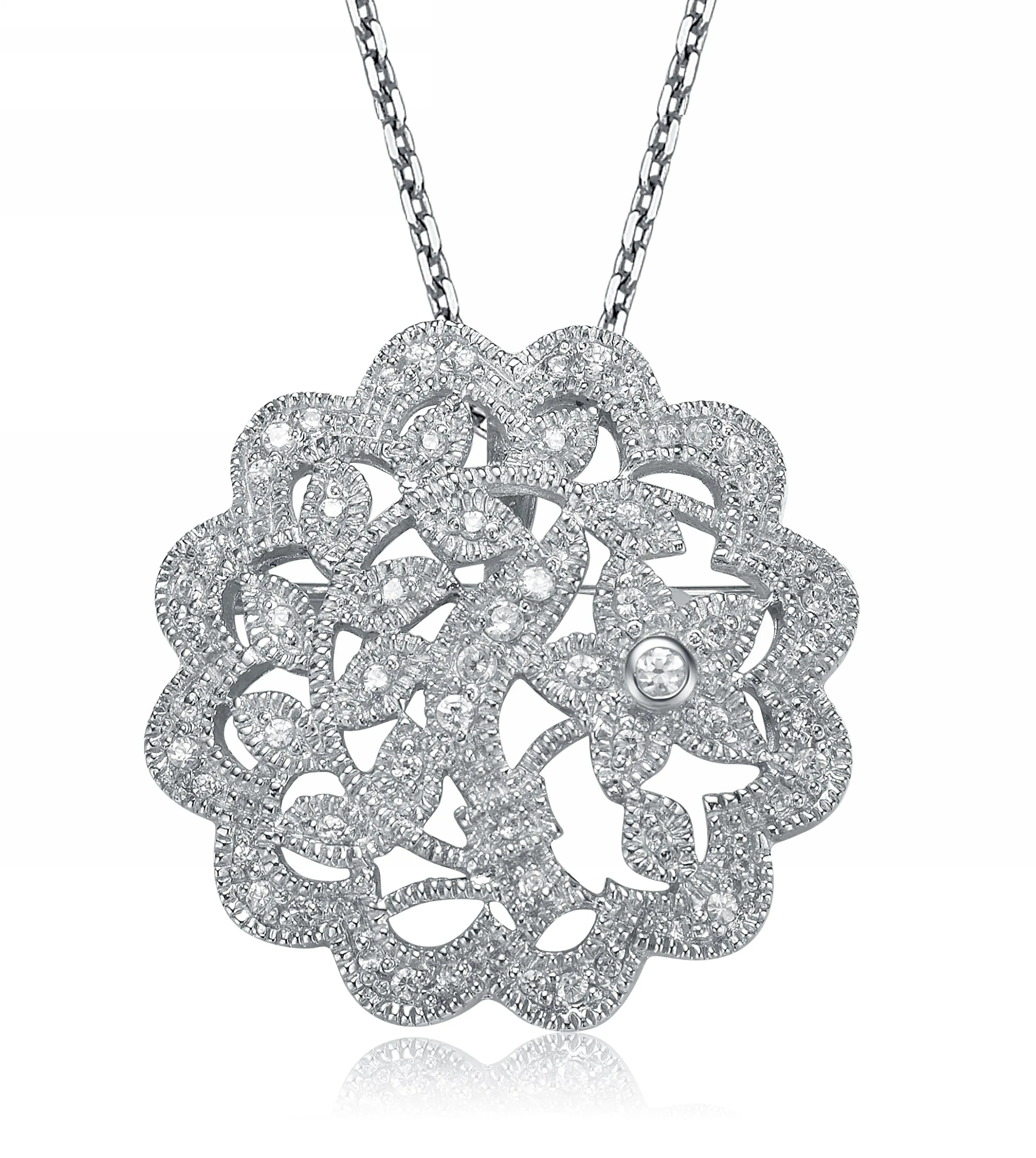 Audrey Round Vine Necklace