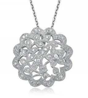Audrey Round Vine Necklace