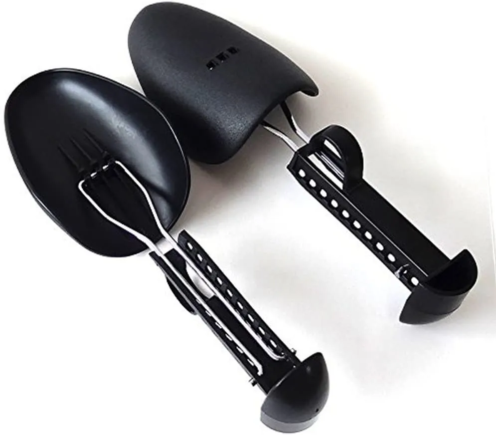 B&E LIFE | 5 Pairs Practical Plastic Adjustable Length Men (2 Pairs Black)