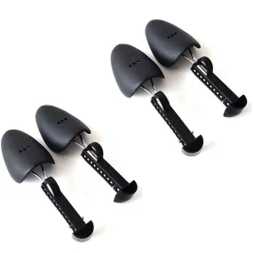 B&E LIFE | 5 Pairs Practical Plastic Adjustable Length Men (2 Pairs Black)