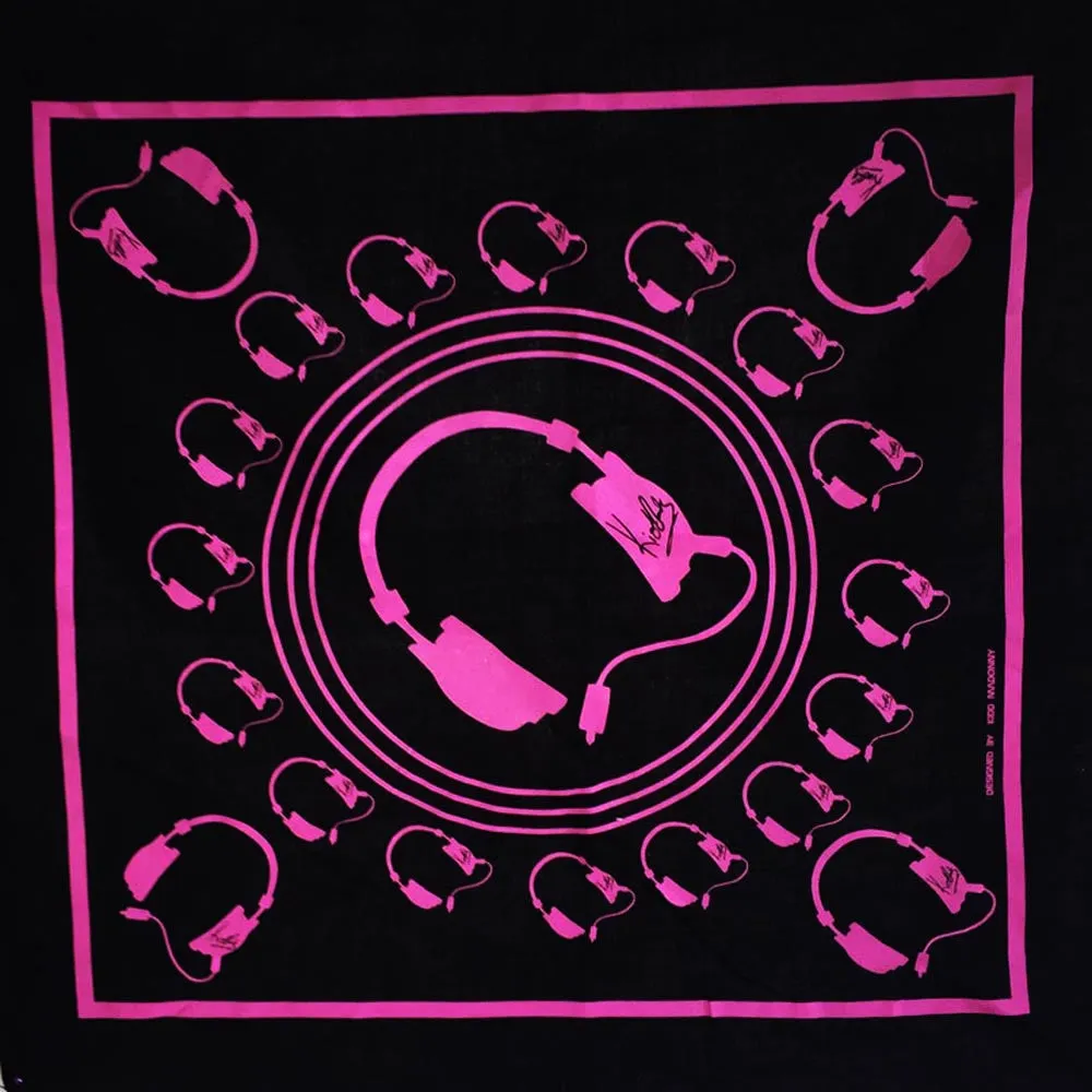 Bandanna  Black / Pink