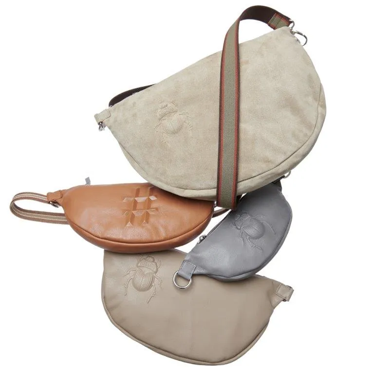 Belt Bag XXL - Scarabmotive Cappuccino Suede
