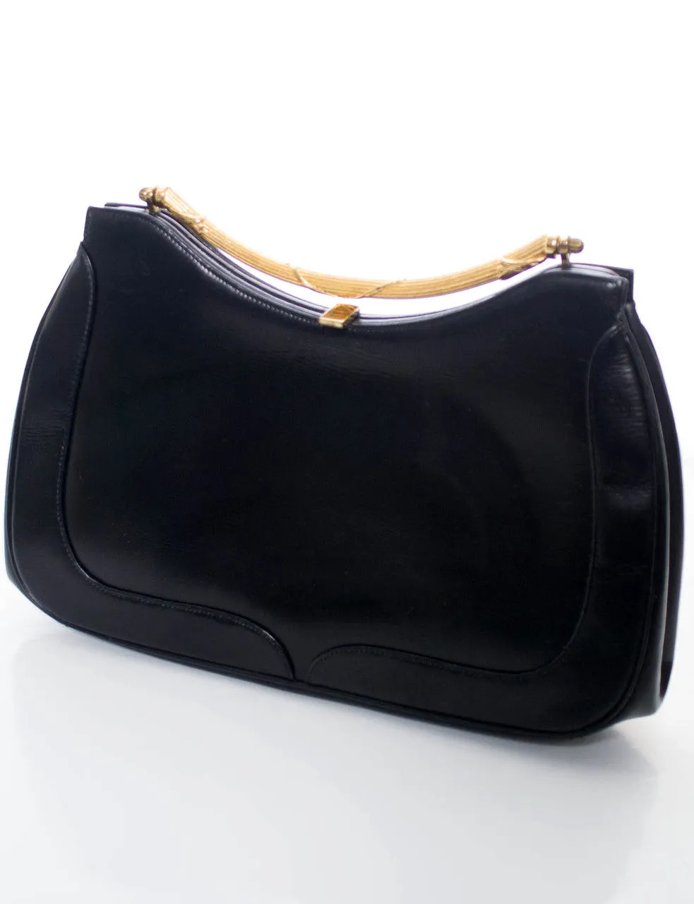 Bienen Davis Calfskin Deep Navy Vintage Handbag