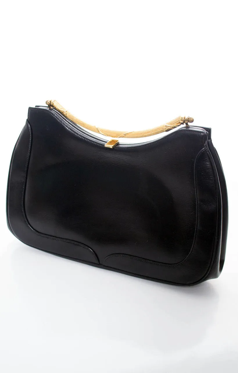Bienen Davis Calfskin Deep Navy Vintage Handbag