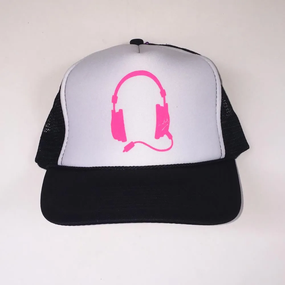 Black Trucker Cap