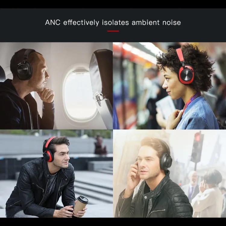 Bluedio T7  Bluetooth Version 5.0 Headset Bluetooth Headset Support Headset Automatic Playback(Black)