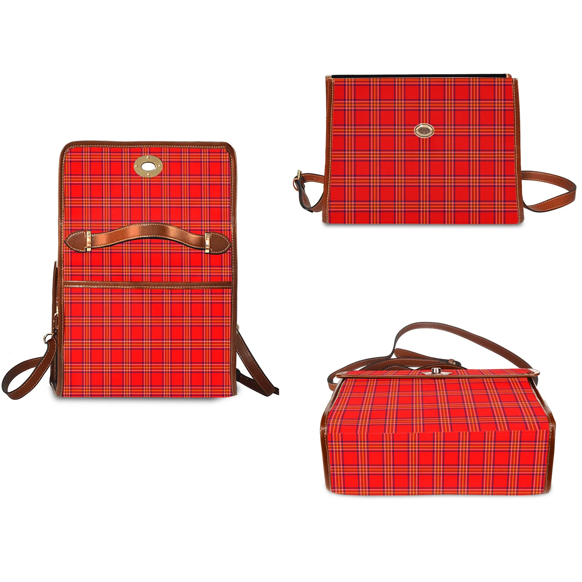 Burnett Modern Tartan Waterproof Canvas Bag