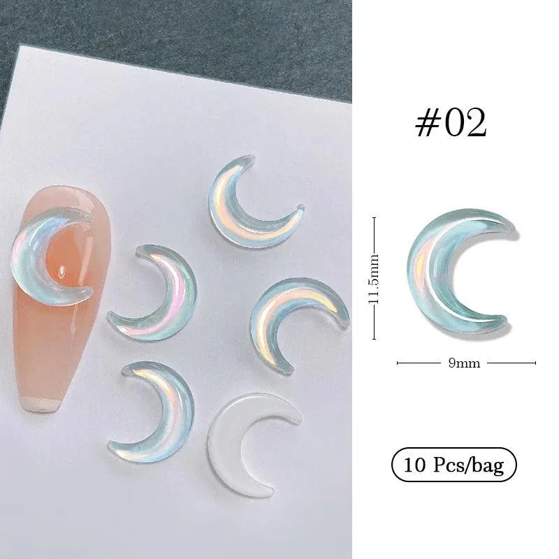 Butterfly Aurora Floral Resin Nail Art Kit: Elegant DIY Manicure & Sparkle