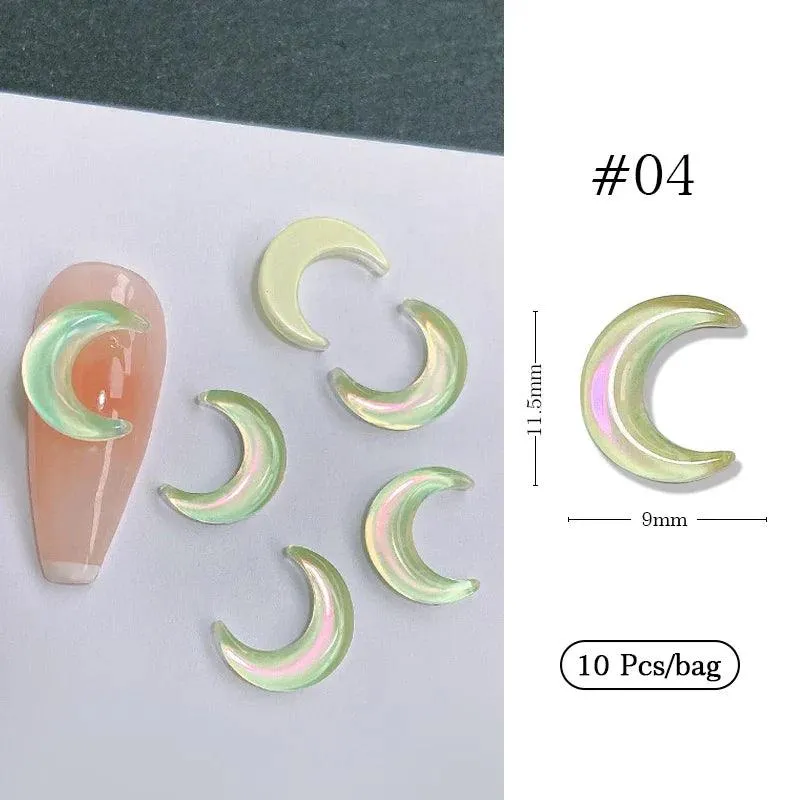 Butterfly Aurora Floral Resin Nail Art Kit: Elegant DIY Manicure & Sparkle