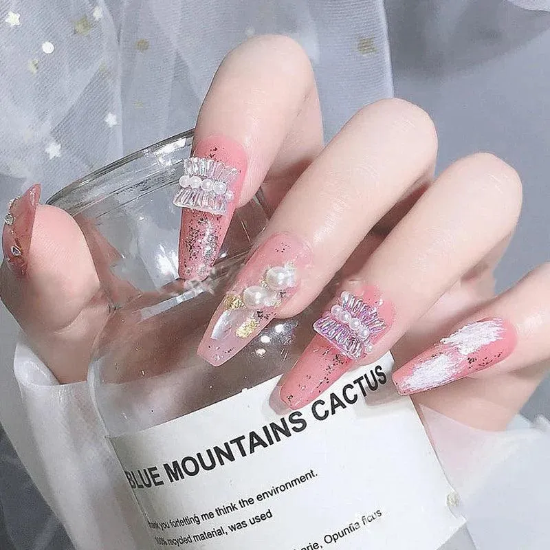 Butterfly Aurora Floral Resin Nail Art Kit: Elegant DIY Manicure & Sparkle