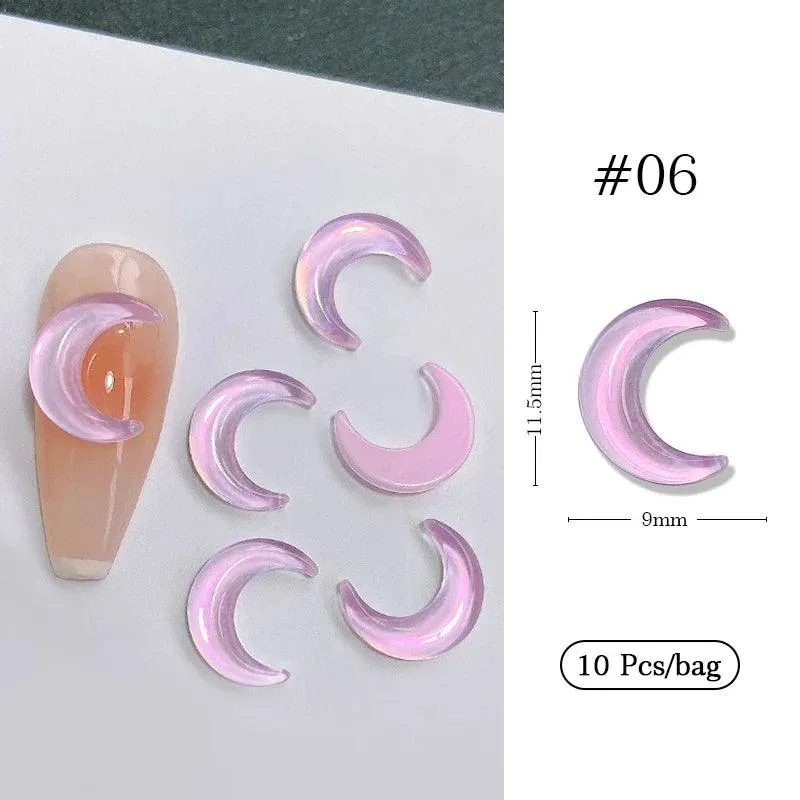 Butterfly Aurora Floral Resin Nail Art Kit: Elegant DIY Manicure & Sparkle