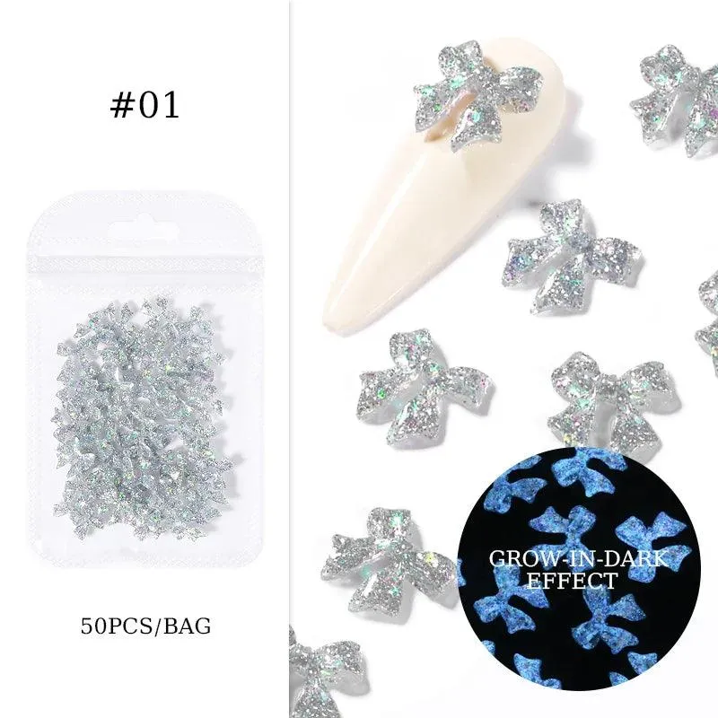 Butterfly Aurora Floral Resin Nail Art Kit: Elegant DIY Manicure & Sparkle