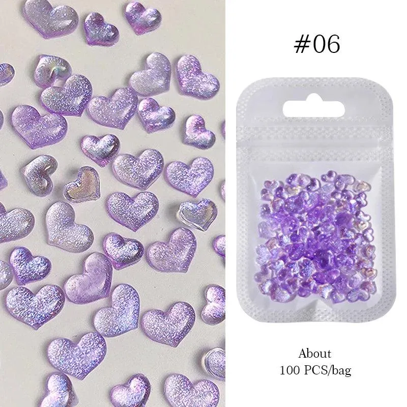 Butterfly Aurora Floral Resin Nail Art Kit: Elegant DIY Manicure & Sparkle