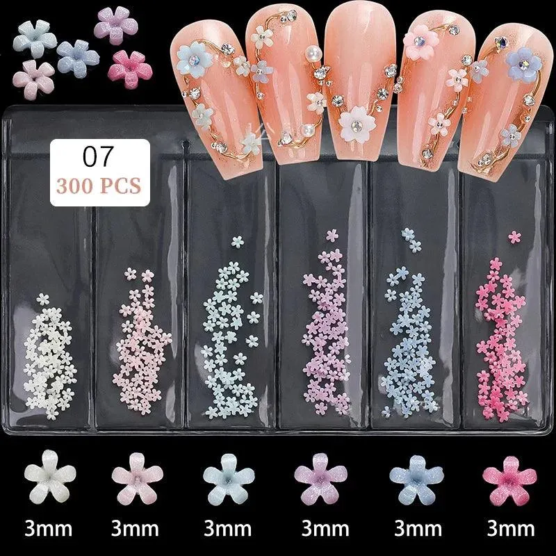 Butterfly Aurora Floral Resin Nail Art Kit: Elegant DIY Manicure & Sparkle