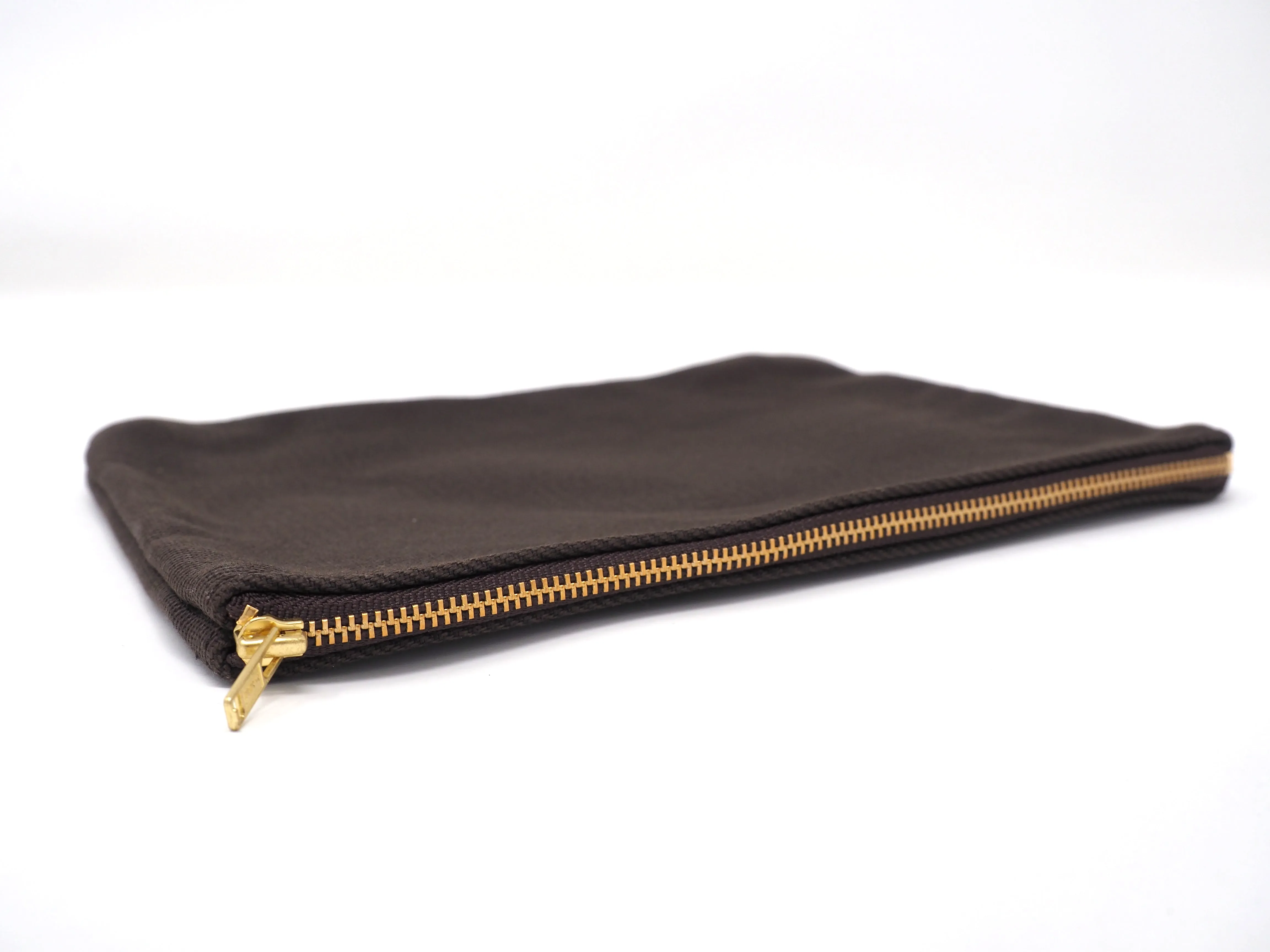 Canvas Zippered Pouch