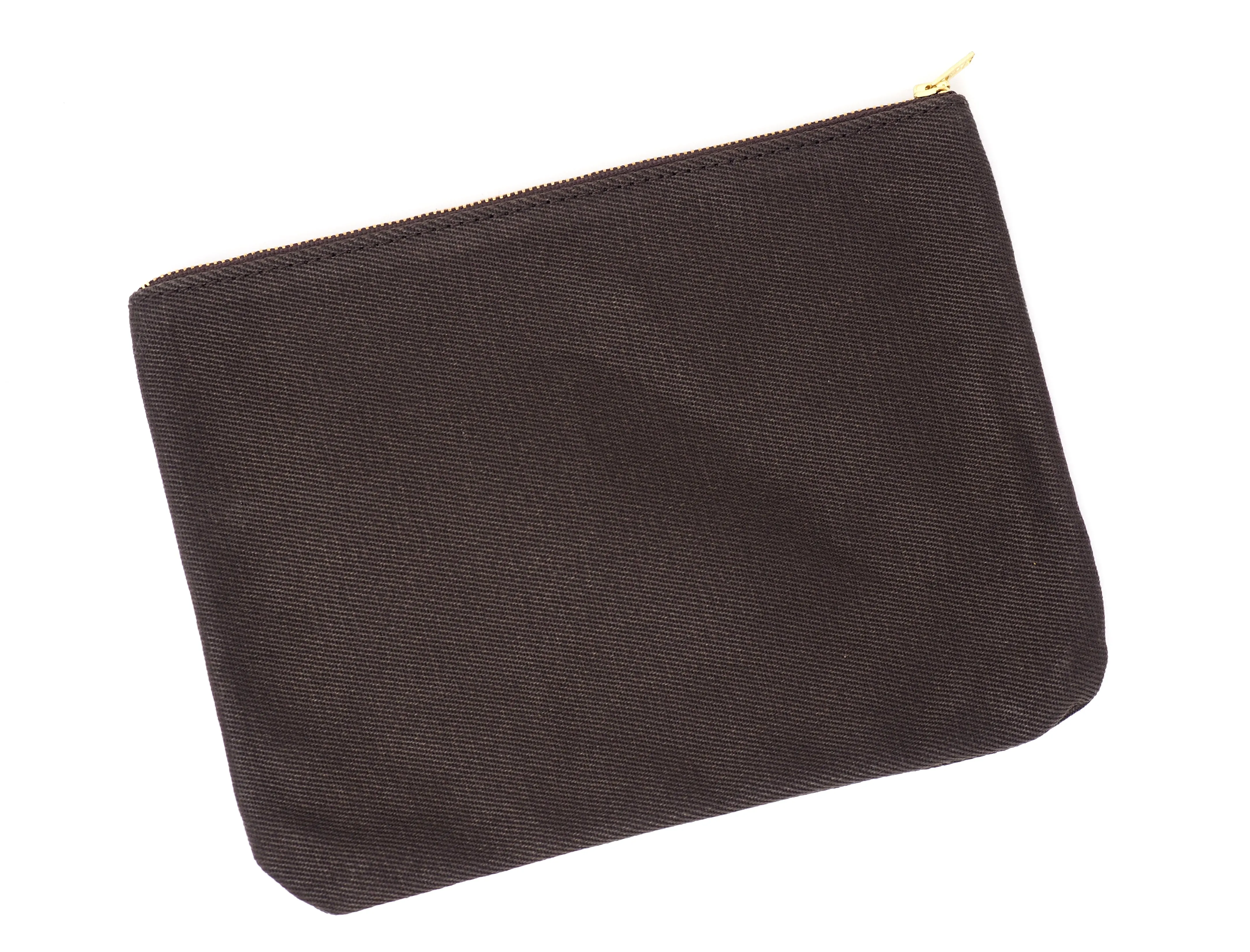 Canvas Zippered Pouch