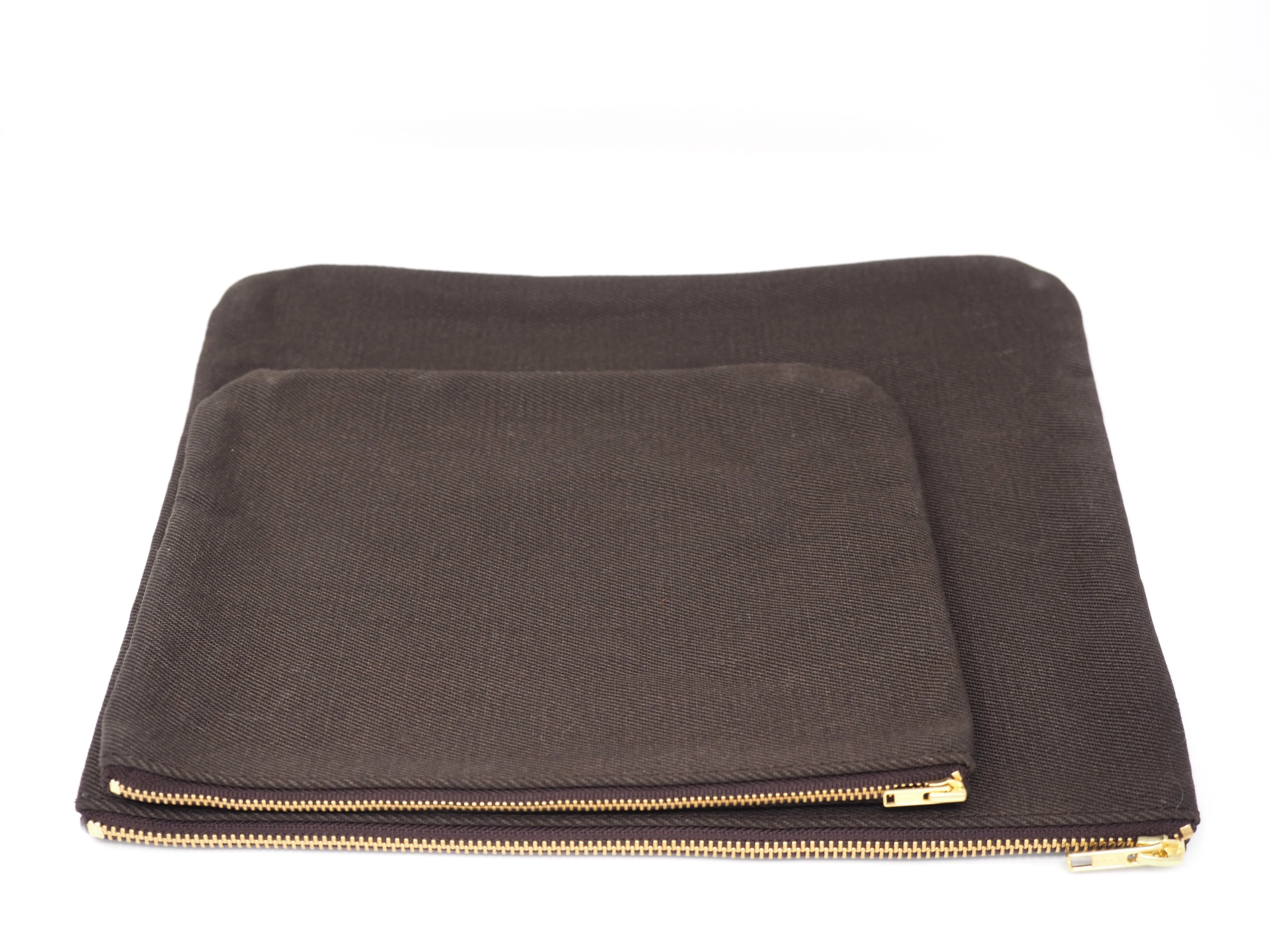 Canvas Zippered Pouch