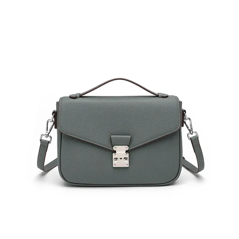 CHLOE GRACE GENUINE LEATHER CROSSBODY BAG