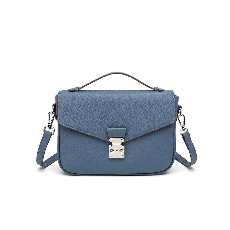 CHLOE GRACE GENUINE LEATHER CROSSBODY BAG