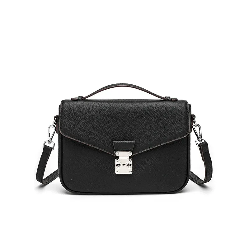 CHLOE GRACE GENUINE LEATHER CROSSBODY BAG
