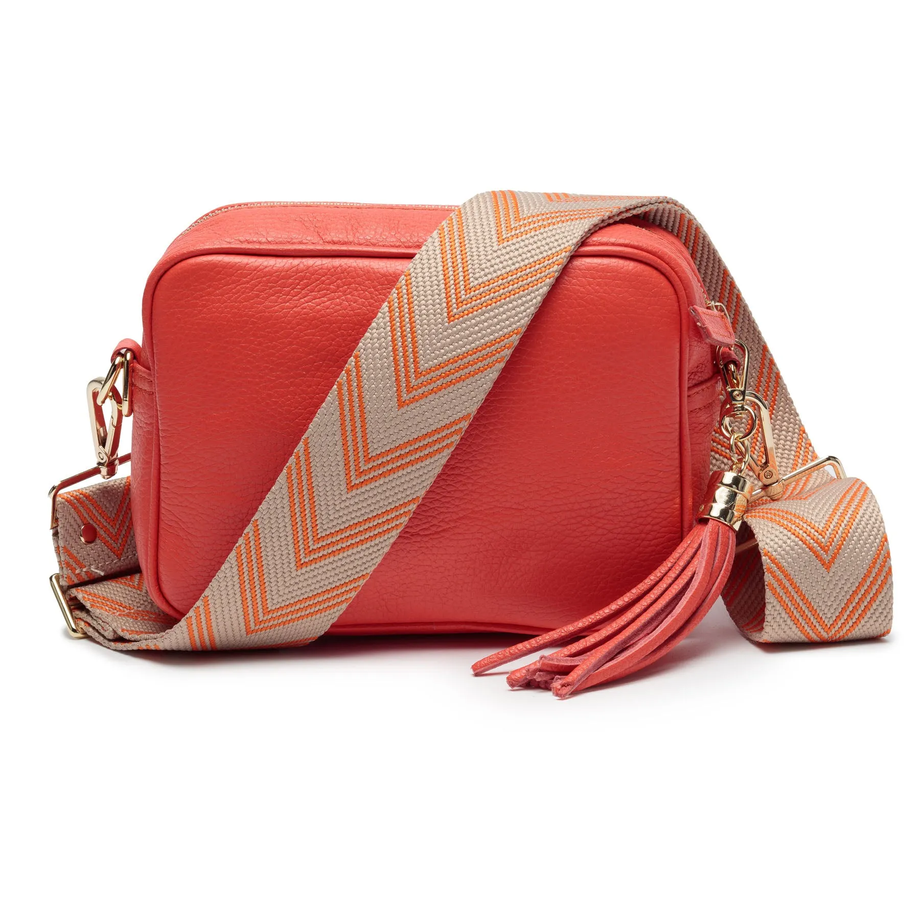 Crossbody Tassel Coral