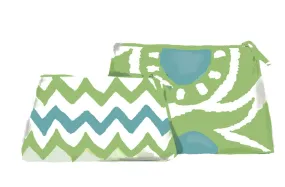 Dana Gibson Green Bargello Travel Bag in Small