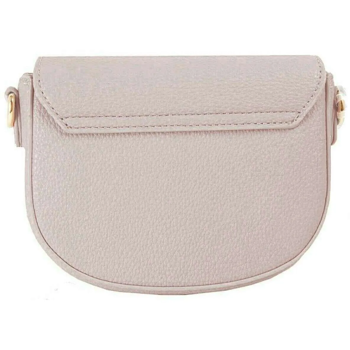 David Jones Small Turnlock Shoulder Bag - Gravel Grey