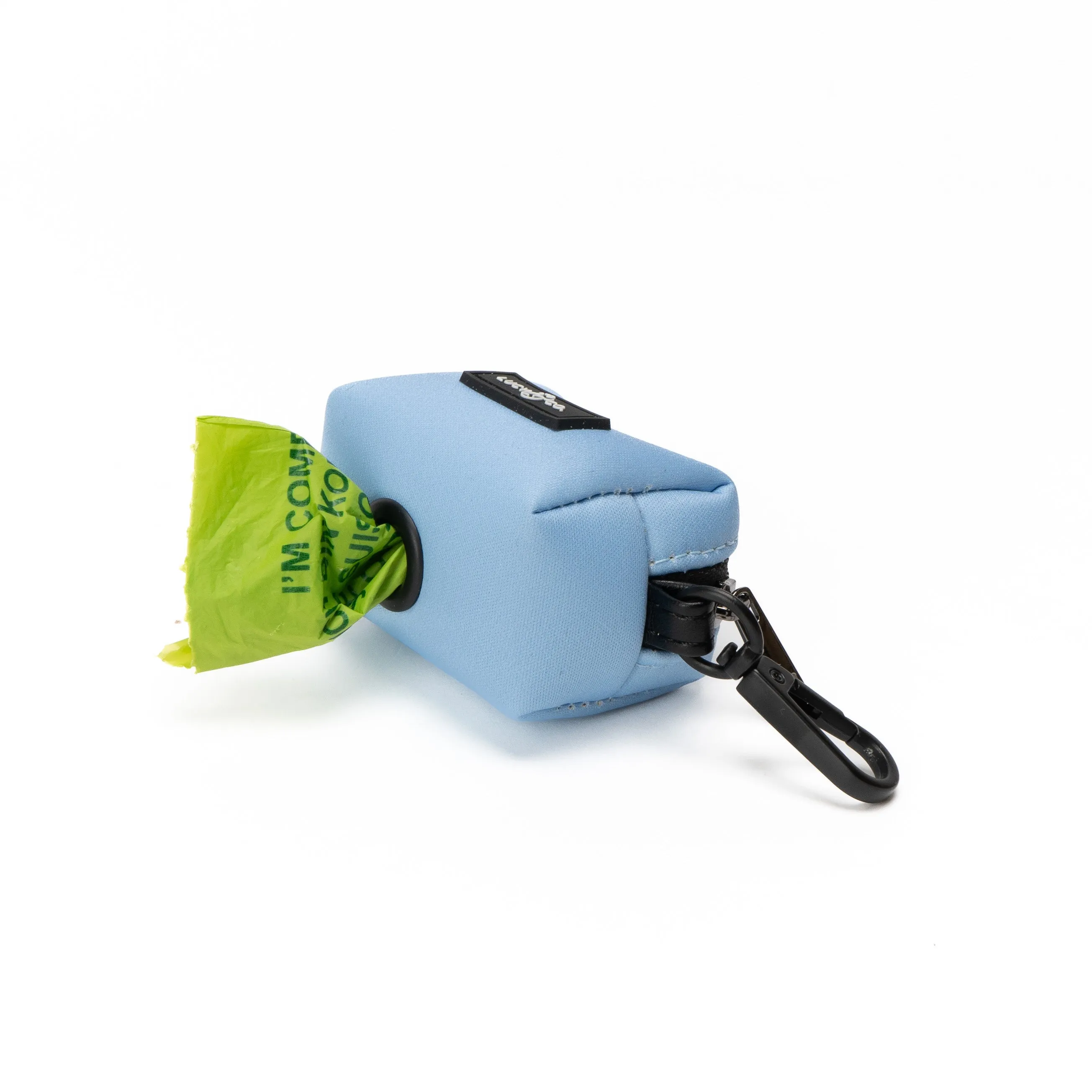 Denim Blue Poop Bag Holder