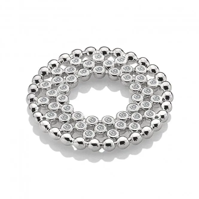 Emozioni Brass Silver Plated Innocence 33mm EC459