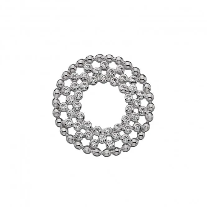 Emozioni Brass Silver Plated Innocence 33mm EC459