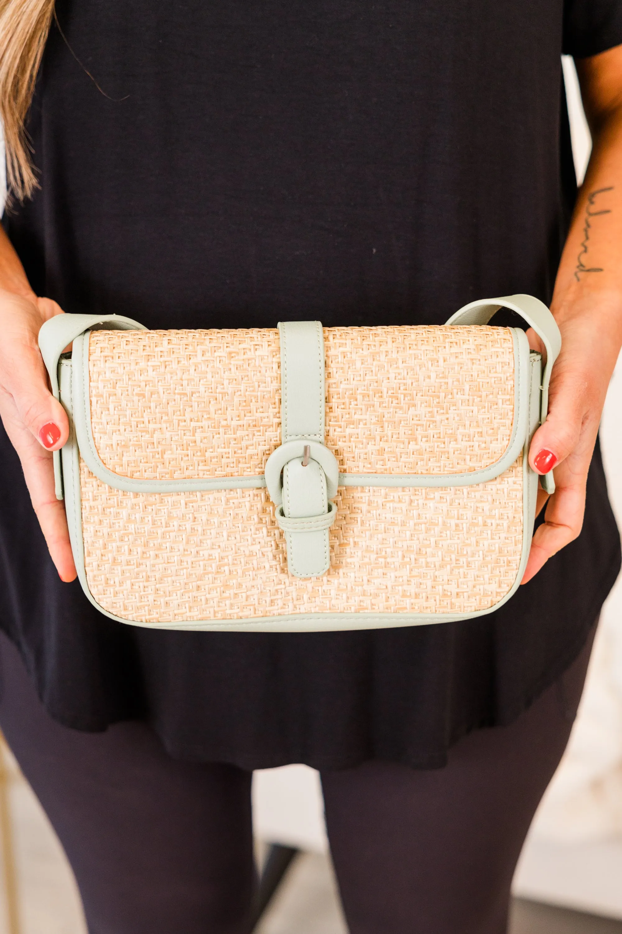 Explorin' The Beach Handbag, Mint