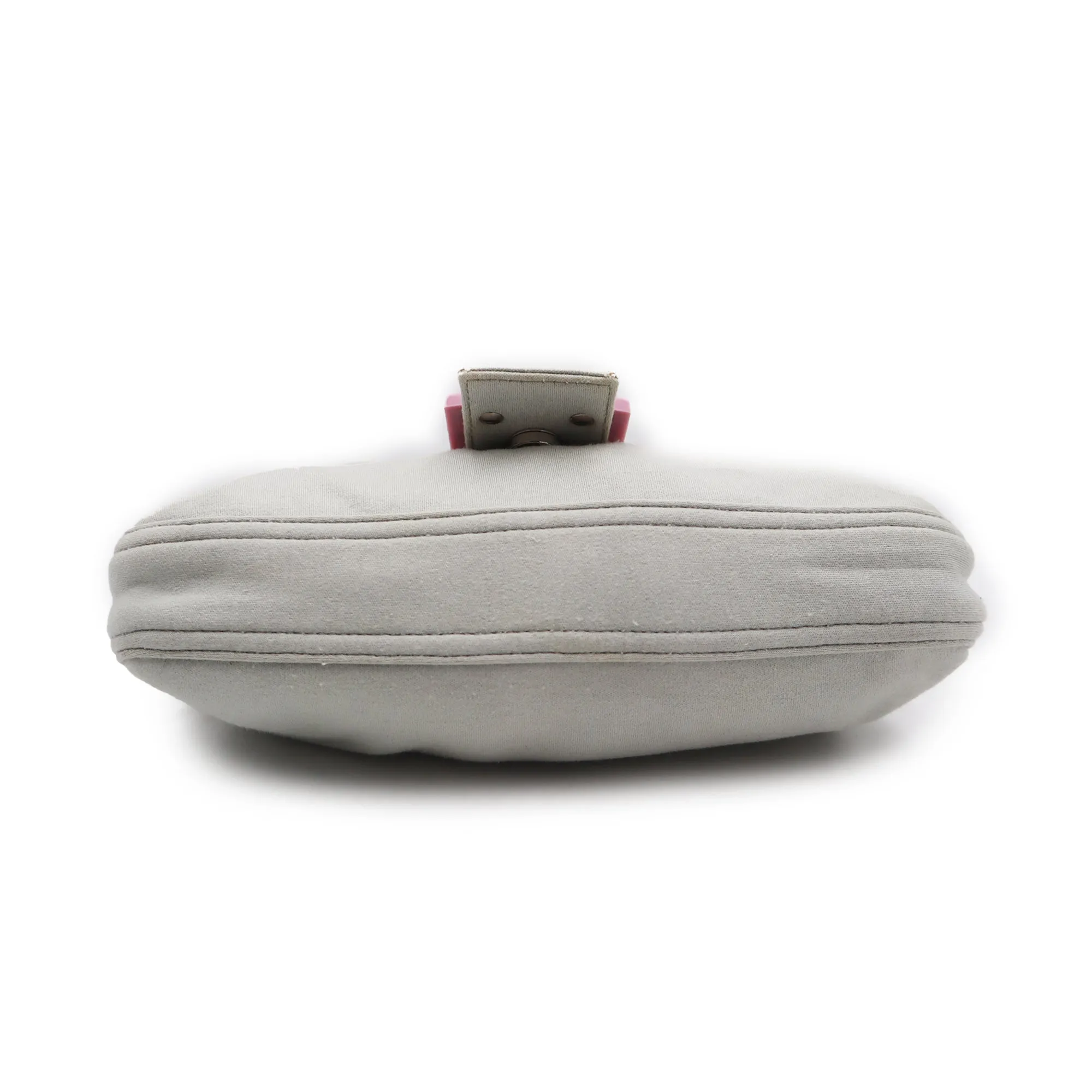 Fendi Canvas Mamma Baguette Shoulder Bag