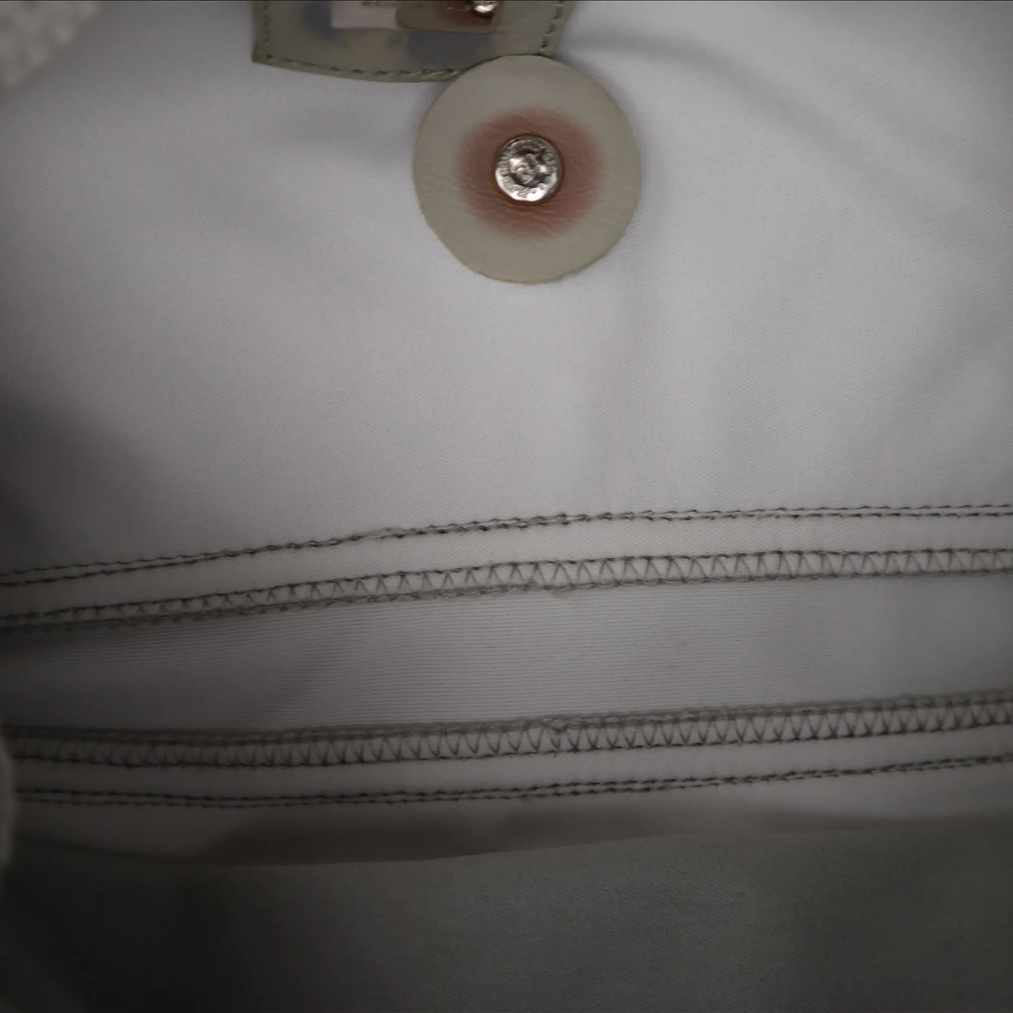 Fendi Canvas Mamma Baguette Shoulder Bag