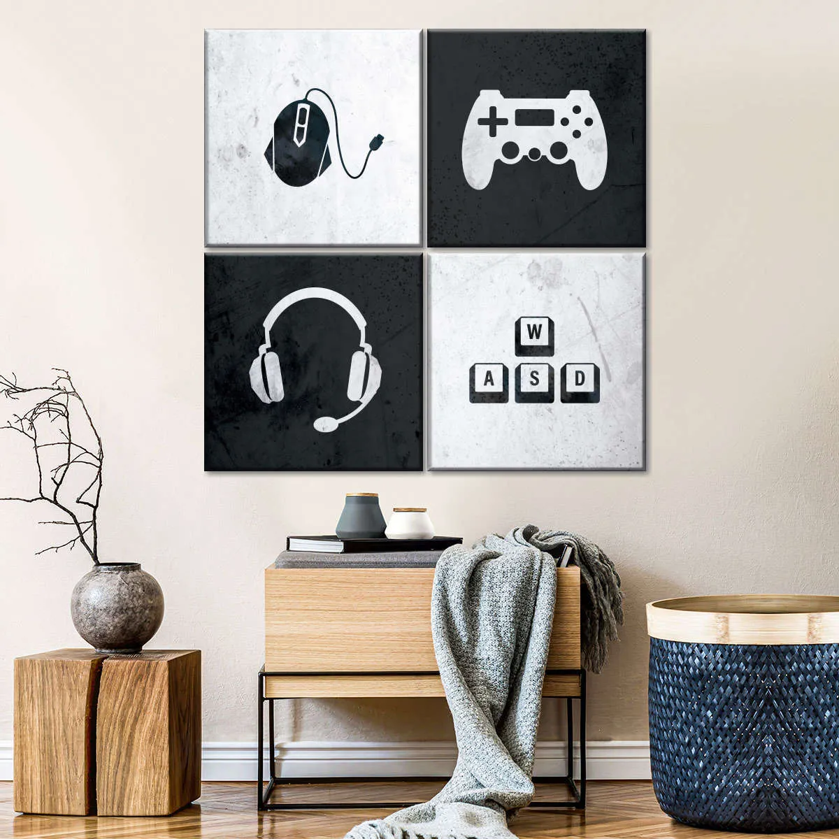 Gamer Essentials Wall Art