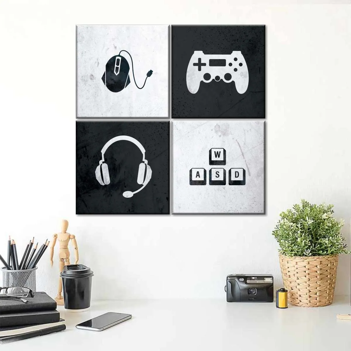 Gamer Essentials Wall Art