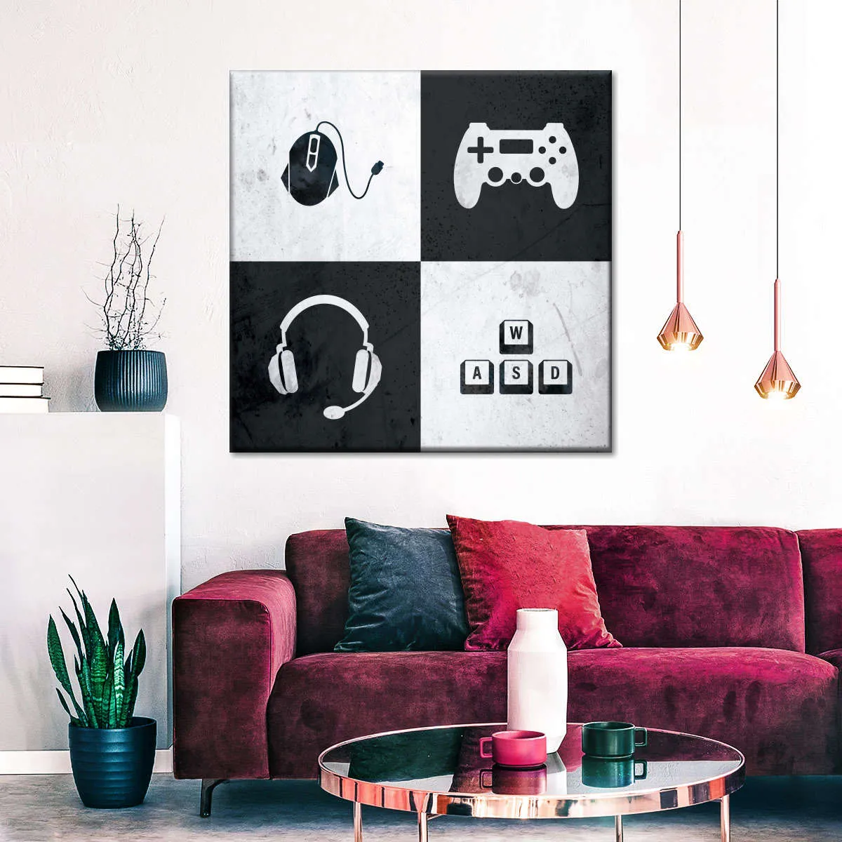 Gamer Essentials Wall Art