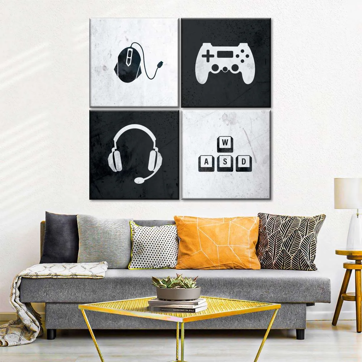 Gamer Essentials Wall Art