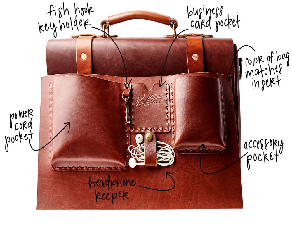 H B SADDLE | BURNT UMBER LEATHER