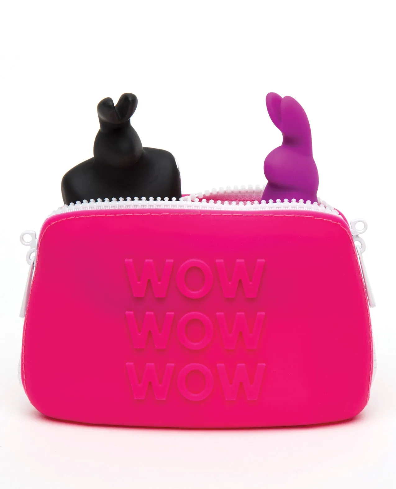Happy Rabbit WOW Storage Zip Bag Small - Pink
