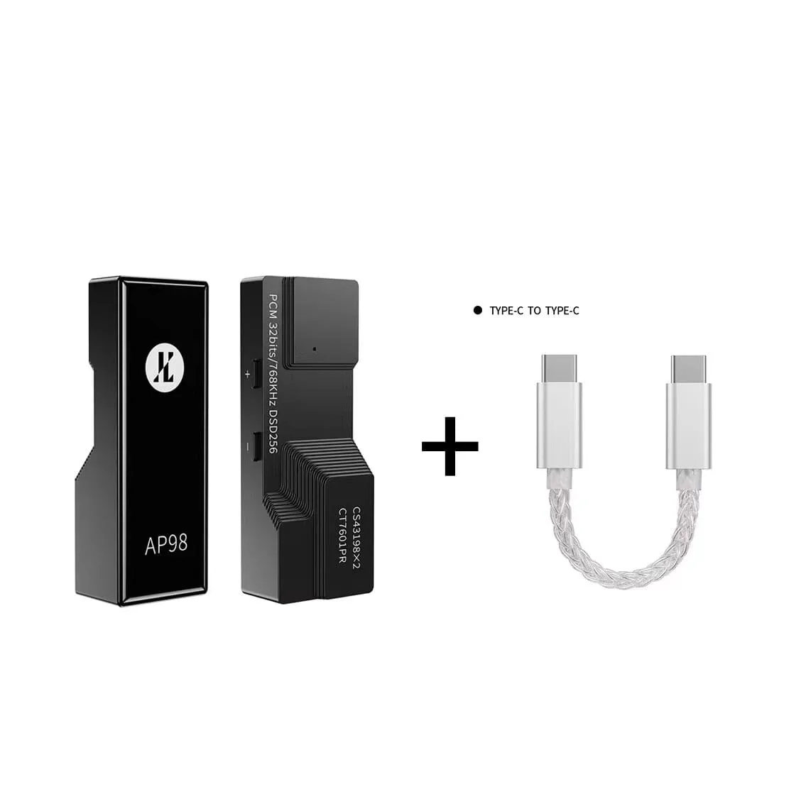 JCALLY AP98 Portable DAC & USB AMP Dual CS43198 DAC Headphone Amplifier