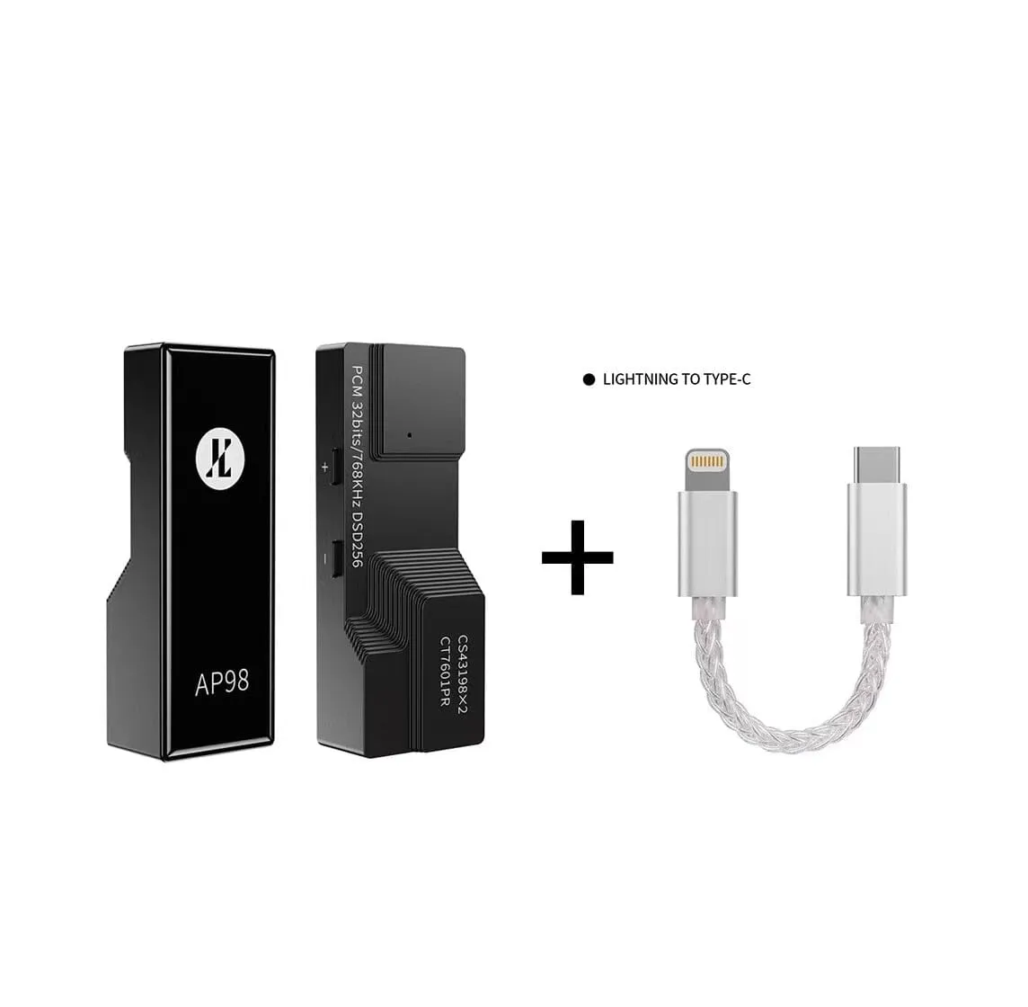 JCALLY AP98 Portable DAC & USB AMP Dual CS43198 DAC Headphone Amplifier
