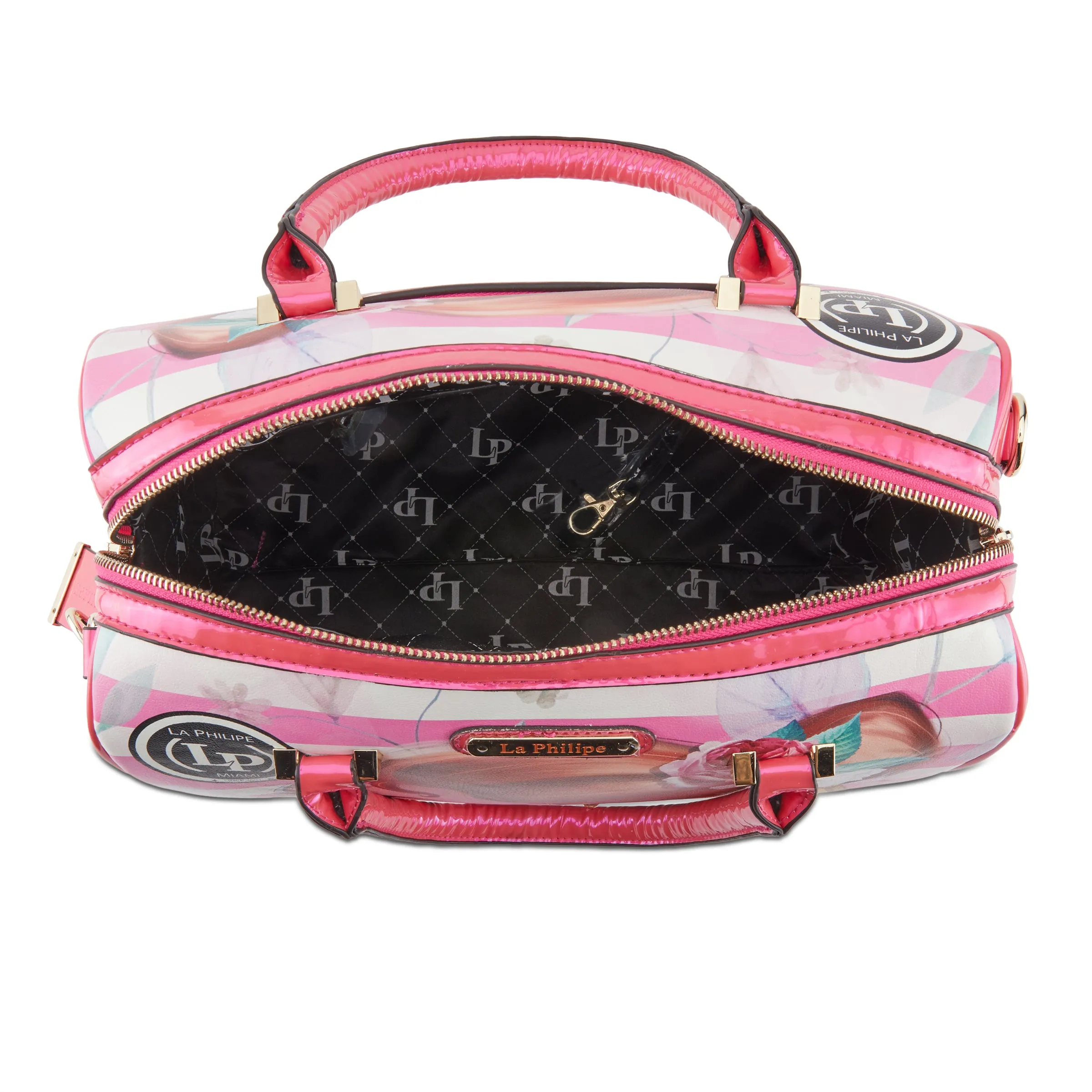 LA PHILIPE LP1020-14 PINK BEAUTY HANDBAG-CLASSIC